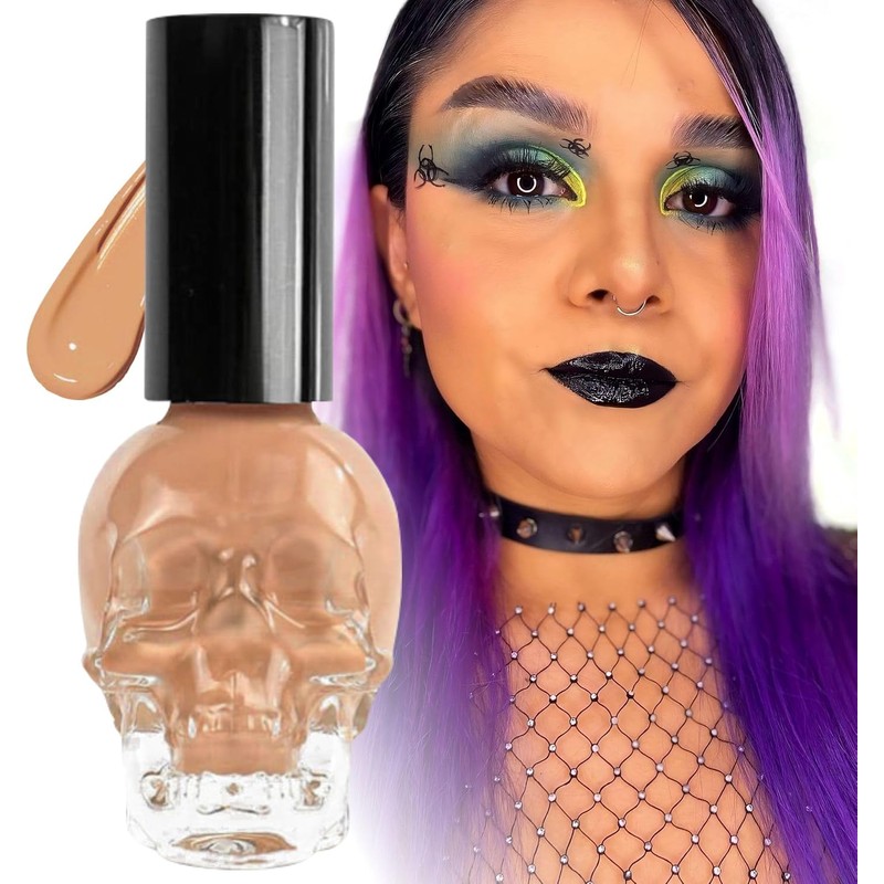 Malagna Cosmetics Base Maquillaje Líquida Vegana, Limbo, 30ml