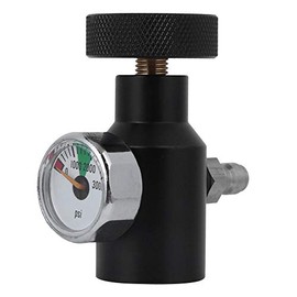 CO2 Refill Adapter, 0-3000psi Adjustment CO2 Cylinder Adapter Soda Regulator Accessory for SodaStream Beer