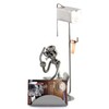 Steelman24 I Nuts and bolts sculpture Loo Man With Mobile