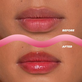 Vitamasques Lip Butter Balm Strawberry, Korean Lip Balm - Peptide Lip Treatment - Lip Balm Hydrating - Light Tinted Lip balm - Made in Korea - 0.33 fl.oz