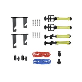 TENBEST Photography Backdrop Roller Support System, 2 Rollers, Wall/Celing/Light Stand Backdrop Mount, Background Support