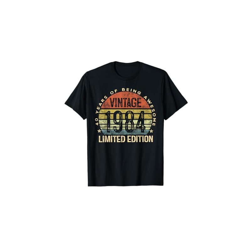 40 Year Old Gifts Vintage 1984 Limited Edition 40th Birthday