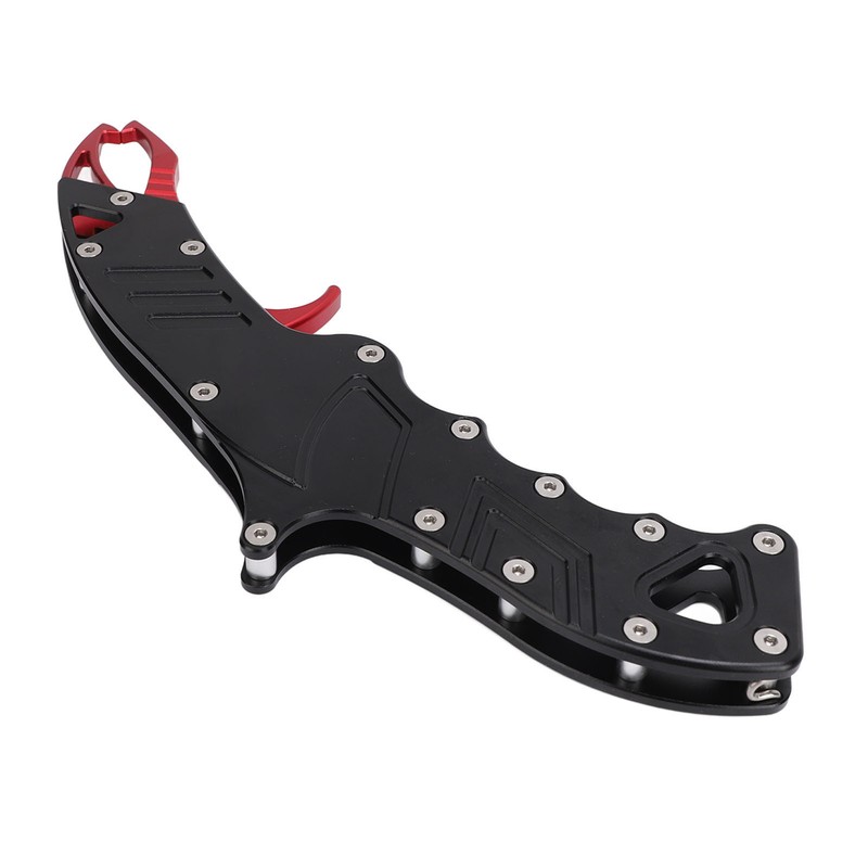 Fish Gripper Alloy Multifunctional Rustproof One Hand Operation Fish Lip