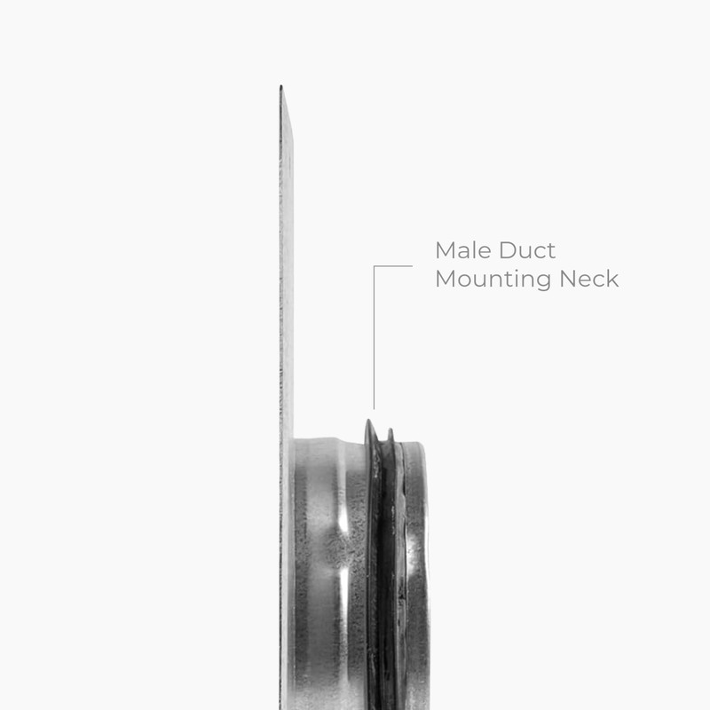 HVAC OV 4" Inch Wall and Ceiling Mount - Duct