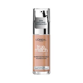 L'Oreal Paris True Match Liquid Foundation, Skincare Infused With Hyaluronic Acid, Spf 17, Available In 40 Shades, 2C Rose Vanilla, 30 Ml