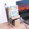 NiHome Acrylic Letter Holder, Practical Letter Stand, Multi-Purpose Document Holder
