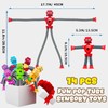 YAHAZORR Upgrade Pop Tubes Sensory Toys, 14 Packs Strong Telescopic