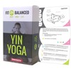 FIT BALANCED Yin Yoga Exercise Cards Gentle Yoga for Beginners