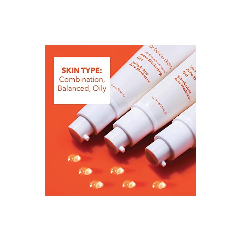 Dr Dennis Gross DRx Blemish Solutions Gel para eliminar el