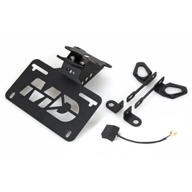 Motodynamic Fender Eliminator Kit for Yamaha MT-07 2021-2024, Black, Stainless Steel, Matte Black, Rear, Vehicle Specific Fit