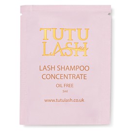 Lash Shampoo Concentrate Sachets Lash & Brow Foam Cleanser Sachets Lash Shampoo Lash Foam Concentrate Sachets Oil Free Tutu Lash (10 Sachets)