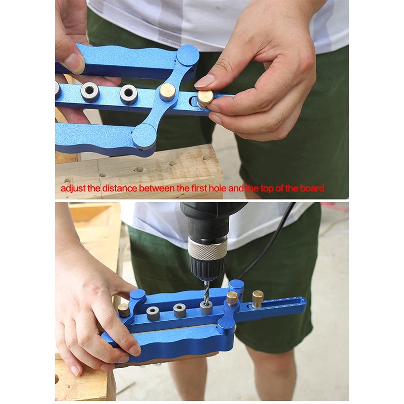 Drill Guide Jig Drilling Woodworking Drilling Drill Locator Guide Positioning
