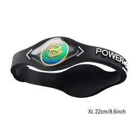 Power Balance The Original Genuine Performance Wristband, Silicone Rubber Wristbands Bracelets Sports Bracelet Wristband for Men Women, Power Bangles, Safe Waterproof Lightweight Durable