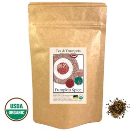 USDA Organic Pumpking Spice Loose Leaf Black Tea 8 oz