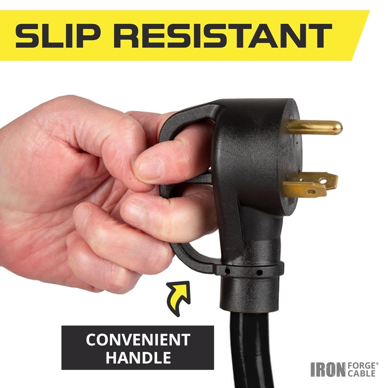 Iron Forge Cable RV Cord, Generator and RV Electrical Adapter