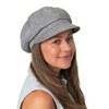 Seeberger Light Summer Newsboy Cap Peaked caps Baker boy hat