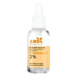 Sérum AND Ácido Hialurónico Vitamina C Colágeno Hidratante Rostro