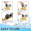 RVGUARD RV Water Pressure Regulator Valve With An Adjustable Knob,