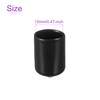 DMiotech 20 Pack 1/2"(12mm) ID Black Screw Thread Protectors Rubber