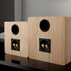 XYRSTOLR 2Pcs 2.2 Inch Square 2-Way Speaker Box Terminal Speaker