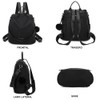 OLIVIA WONG Waterproof Theft Backpack for Women (13L), Convertible Backpack