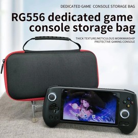 Hard Case for RG556 Handheld Game Console and Accessories, EVA Hard Shell Portable Carrying Case, Protective Travel Storage Bag