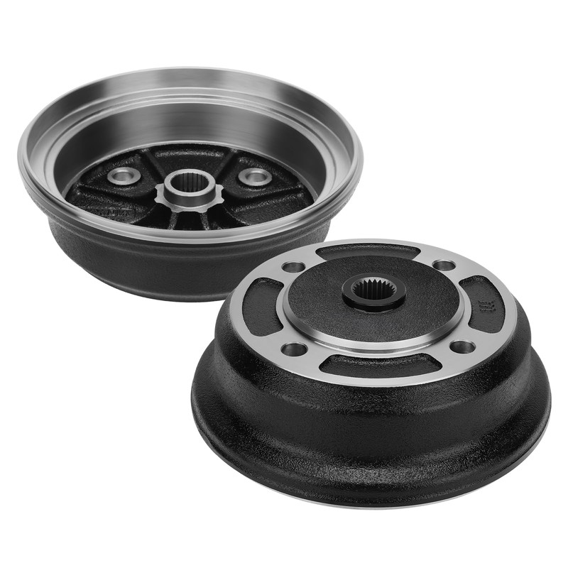 JAVIK 2 Pcs Front Left & Right Wheel Brake Drum