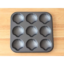 Cotta Tiffany Madeleine Coquille Shape 9-Piece Black 235×235×178mm 85867