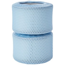 MSPAUK B0303604/B0303499 Latest Filter Cartridges with Protective Nets Mesh Cover 90 Pleats Strainer Twin Pack Pool Bubble Spa Accessories-Suitable for All Mspa Hot Tubs, White
