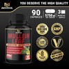 Mullein Leaf Capsules 𝟓𝟕𝟓𝟎𝐦𝐠 Strength w. Quercetin, Artemisinin, Quinine -