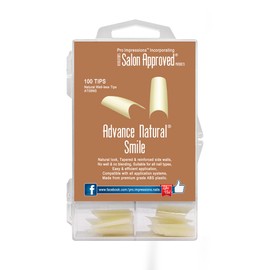 Pro Impressions 100-Piece Advance Natural Smile Nail Tips Set