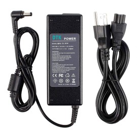 DTK AC Adaptador Cargador Fuente de alimentación Cable de alimentación para monitores LCD TFT, Salida de TV, dvdtvs, y Otros Equipos: 12V 5A 6A 7.5A Tamaño: 5.5mm X 2.5mm
