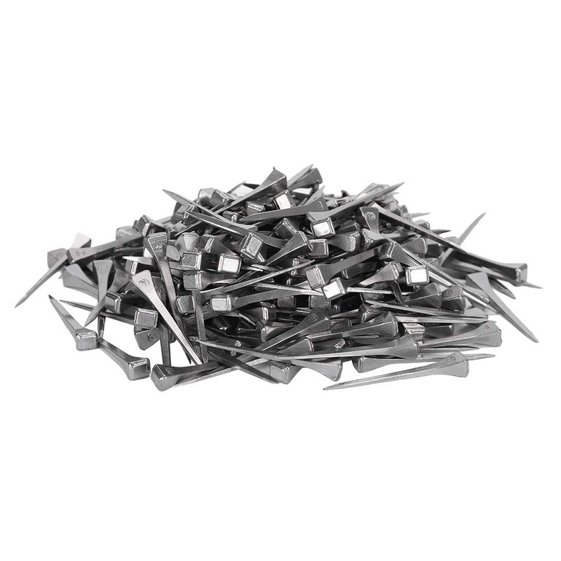 Pack of 250 Steel E4 Horseshoe Nails, Stained Glass Nails