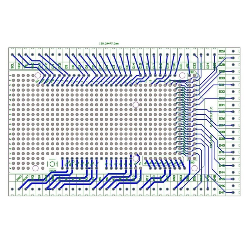 ANMBEST Mega 2560 R3 Prototype Screw Terminal Block Shield Board