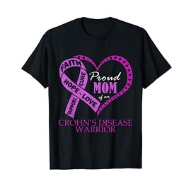 Proud Mom Of A Crohn's Disease Warrior T-Shirt