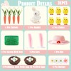 Easter Bonnet Kit, Easter Gifts for Kids, 31 Pcs Easter