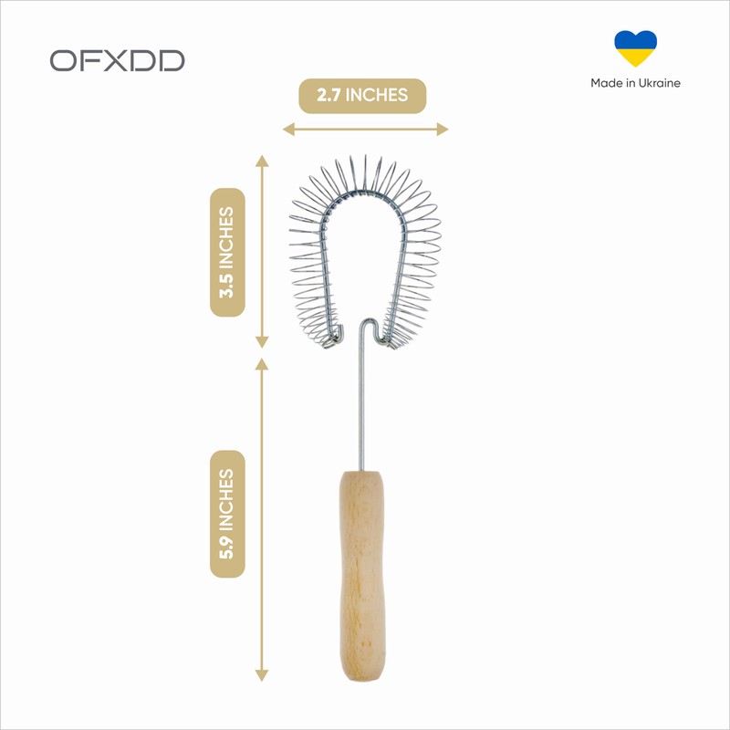 Stainless Steel Spiral Wire Whisk - Heavy Duty Coil Sauce