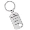 Lieblingsmensch Keyring Model: Fahr vorsichtig - ich brauch dich (German
