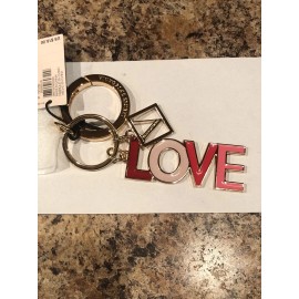 Victoria's Secret VS LOVE Keychain Pink & Red CHARM Limited Edition -NEW