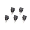 uxcell 5pcs DC 12V T5-V2 Amber Dashboard Indicator Signal Light