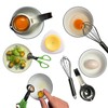 5PCS Quail Egg Scissors, Egg Yolk Separator, Stainless Steel Whisk,