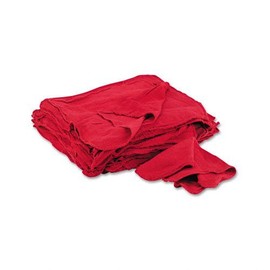 United Facility Supply : Red Shop Towels, Cloth, 14 x 15, 50/Pack -:- Sold as 2 Packs of - 50 - / - Total of 100 Each