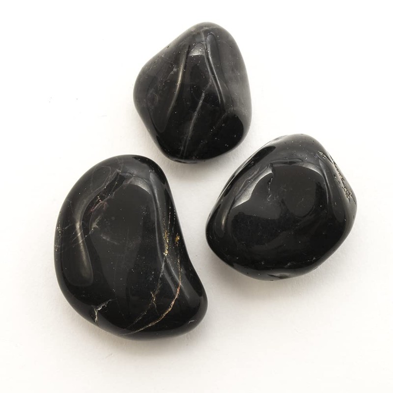 Pachamama Essentials Black Onyx Tumbled - Healing Stone - 20-25mm