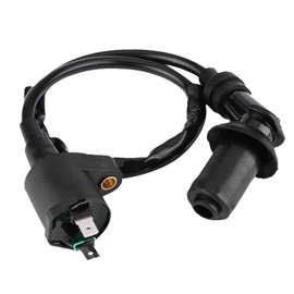 Motorcycle Ignition Coil, Ignition Coil for GY6 50CC 125CC 150CC Engine Motorcycle Dirt Bike Scooter Moped (Black)