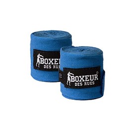 Boxeur Des Rues - Blue Boxing Bandages, Unisex, Blue, U