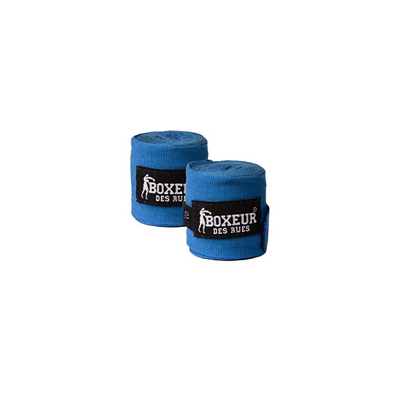 Boxeur Des Rues - Blue Boxing Bandages, Unisex, Blue, U