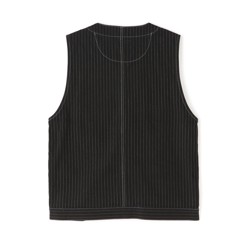 Schott 782-5957001 OLD HICKORY DENIM VEST Men's Denim Vest, 010