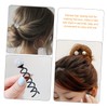 Baluue 3pcs Spiral Hair Pin Clip for Women Chic Bun