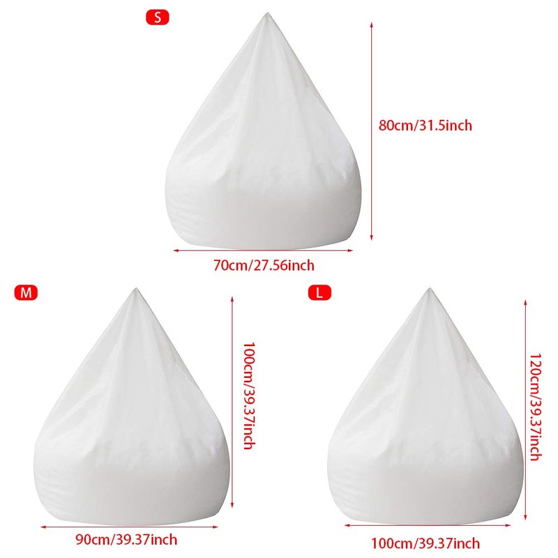 Easy Clean Bean Bag Chair Cover for Bean Bag Home