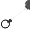 Magnetic Retractable Keychain Stainless Steel Wire Easy Pull Buckle Carabiner